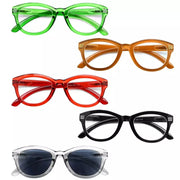 eyekeeper.com 5 Pack Stylish Reading Glasses Cat-eye Eyeglasses R2107 Eyeglasses White Smoke 5 Pairs Mix / without magnification,5 Pairs Mix / +0.50,5 Pairs Mix / +0.75,5 Pairs Mix / +1.00,5 Pairs Mix / +1.25,5 Pairs Mix / +1.50,5 Pairs Mix / +1.75,5 Pairs Mix / +2.00,5 Pairs Mix / +2.25,5 Pairs Mix / +2.50,5 Pairs Mix / +2.75,5 Pairs Mix / +3.00