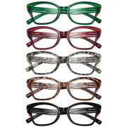 eyekeeper.com 5 Pack Stylish Reading Glasses Cat-eye Readers R2126 Eyeglasses White Smoke 5 Pairs Mix / without magnification,5 Pairs Mix / +0.50,5 Pairs Mix / +0.75,5 Pairs Mix / +1.00,5 Pairs Mix / +1.25,5 Pairs Mix / +1.50,5 Pairs Mix / +1.75,5 Pairs Mix / +2.00,5 Pairs Mix / +2.25,5 Pairs Mix / +2.50,5 Pairs Mix / +2.75,5 Pairs Mix / +3.00