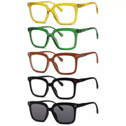 eyekeeper.com 5 Pack Stylish Reading Glasses Fashionable Readers R2108 Eyeglasses White Smoke 5 Pairs Mix / without magnification,5 Pairs Mix / +0.50,5 Pairs Mix / +0.75,5 Pairs Mix / +1.00,5 Pairs Mix / +1.25,5 Pairs Mix / +1.50,5 Pairs Mix / +1.75,5 Pairs Mix / +2.00,5 Pairs Mix / +2.25,5 Pairs Mix / +2.50,5 Pairs Mix / +2.75,5 Pairs Mix / +3.00