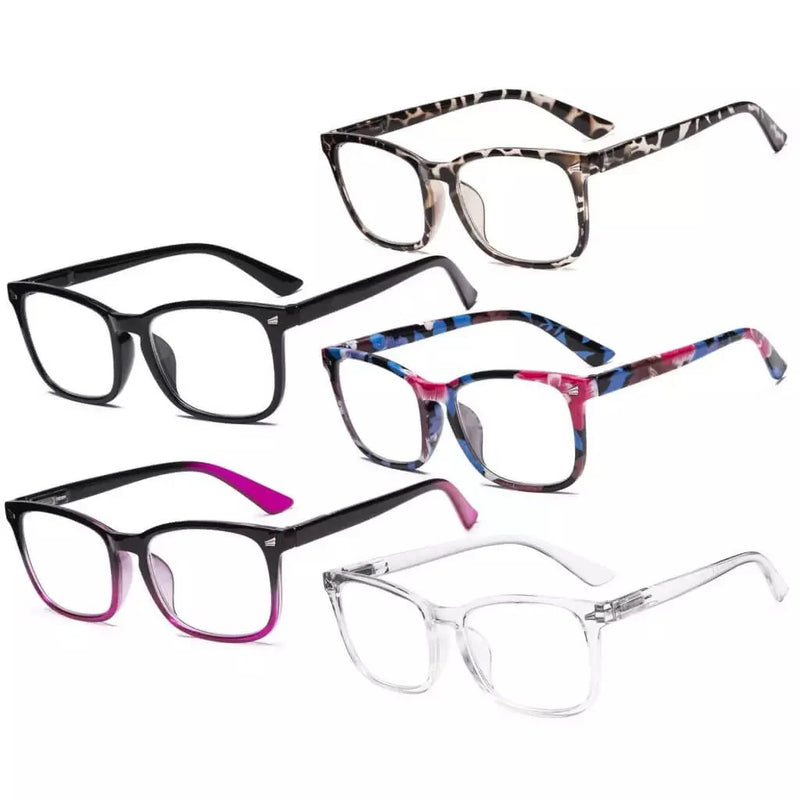 eyekeeper.com 5 Pack Stylish Reading Glasses Pattern Arms Readers RT1801 Eyeglasses White Smoke 5 Pairs Mix / without magnification,5 Pairs Mix / +0.50,5 Pairs Mix / +0.75,5 Pairs Mix / +1.00,5 Pairs Mix / +1.25,5 Pairs Mix / +1.50,5 Pairs Mix / +1.75,5 Pairs Mix / +2.00,5 Pairs Mix / +2.25,5 Pairs Mix / +2.50,5 Pairs Mix / +2.75,5 Pairs Mix / +3.00