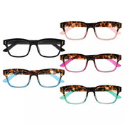eyekeeper.com 5 Pack Stylish Reading Glasses RT1802 Eyeglasses White Smoke 5 Pairs Mix / without magnification,5 Pairs Mix / +0.50,5 Pairs Mix / +0.75,5 Pairs Mix / +1.00,5 Pairs Mix / +1.25,5 Pairs Mix / +1.50,5 Pairs Mix / +1.75,5 Pairs Mix / +2.00,5 Pairs Mix / +2.25,5 Pairs Mix / +2.50,5 Pairs Mix / +3.00,5 Pairs Mix / +3.50