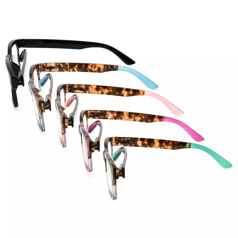 eyekeeper.com 5 Pack Stylish Reading Glasses RT1802 Eyeglasses White Smoke 5 Pairs Mix / without magnification,5 Pairs Mix / +0.50,5 Pairs Mix / +0.75,5 Pairs Mix / +1.00,5 Pairs Mix / +1.25,5 Pairs Mix / +1.50,5 Pairs Mix / +1.75,5 Pairs Mix / +2.00,5 Pairs Mix / +2.25,5 Pairs Mix / +2.50,5 Pairs Mix / +3.00,5 Pairs Mix / +3.50