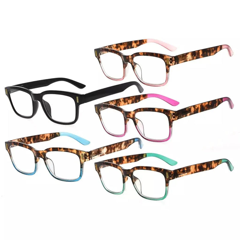 eyekeeper.com 5 Pack Stylish Reading Glasses RT1802 Eyeglasses White Smoke 5 Pairs Mix / without magnification,5 Pairs Mix / +0.50,5 Pairs Mix / +0.75,5 Pairs Mix / +1.00,5 Pairs Mix / +1.25,5 Pairs Mix / +1.50,5 Pairs Mix / +1.75,5 Pairs Mix / +2.00,5 Pairs Mix / +2.25,5 Pairs Mix / +2.50,5 Pairs Mix / +3.00,5 Pairs Mix / +3.50
