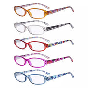eyekeeper.com 5 Pack Stylish Reading Glasses with Pattern Arms Readers R9104G Eyeglasses White Smoke 5 Pairs Mix / +0.50,5 Pairs Mix / +0.75,5 Pairs Mix / +1.00,5 Pairs Mix / +1.25,5 Pairs Mix / +1.50,5 Pairs Mix / +1.75,5 Pairs Mix / +2.00,5 Pairs Mix / +2.25,5 Pairs Mix / +2.50,5 Pairs Mix / +2.75,5 Pairs Mix / +3.00,5 Pairs Mix / +3.50,5 Pairs Mix / +