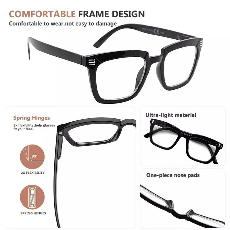 eyekeeper.com 5 Pack Stylish Rectangle Reading Glasses R2109 Eyeglasses White Smoke 5 Pairs Mix / without magnification,5 Pairs Mix / +0.50,5 Pairs Mix / +0.75,5 Pairs Mix / +1.00,5 Pairs Mix / +1.25,5 Pairs Mix / +1.50,5 Pairs Mix / +1.75,5 Pairs Mix / +2.00,5 Pairs Mix / +2.25,5 Pairs Mix / +2.50,5 Pairs Mix / +2.75,5 Pairs Mix / +3.00