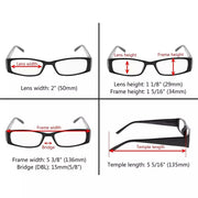 eyekeeper.com 5 Pack Stylish Rectangular Reading Glasses Sunshine Readers R006 Eyeglasses White Smoke 5 Pairs Mix / without magnification,5 Pairs Mix / +0.50,5 Pairs Mix / +0.75,5 Pairs Mix / +1.00,5 Pairs Mix / +1.25,5 Pairs Mix / +1.50,5 Pairs Mix / +1.75,5 Pairs Mix / +2.00,5 Pairs Mix / +2.25,5 Pairs Mix / +2.50,5 Pairs Mix / +2.75,5 Pairs Mix / +3.00