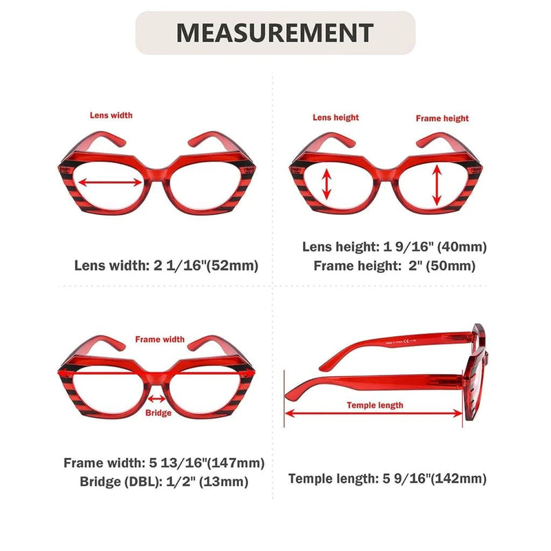 eyekeeper.com 5 Pack Stylish Stripe Polygon Reading Glasses R2135 Eyeglasses White Smoke 5 Pairs Mix / without magnification,5 Pairs Mix / +0.50,5 Pairs Mix / +0.75,5 Pairs Mix / +1.00,5 Pairs Mix / +1.25,5 Pairs Mix / +1.50,5 Pairs Mix / +1.75,5 Pairs Mix / +2.00,5 Pairs Mix / +2.25,5 Pairs Mix / +2.50,5 Pairs Mix / +2.75,5 Pairs Mix / +3.00
