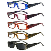 eyekeeper.com 5 Pack Tiger Patterned Temples Reading Glasses R006A Eyeglasses White Smoke 5 Pairs Mix / +0.50,5 Pairs Mix / +0.75,5 Pairs Mix / +1.00,5 Pairs Mix / +1.25,5 Pairs Mix / +1.50,5 Pairs Mix / +1.75,5 Pairs Mix / +2.00,5 Pairs Mix / +2.25,5 Pairs Mix / +2.50,5 Pairs Mix / +2.75,5 Pairs Mix / +3.00,5 Pairs Mix / +3.50,5 Pairs Mix / +
