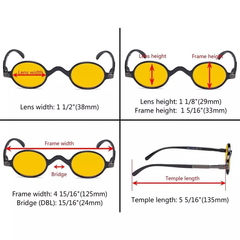 eyekeeper.com 5 Pack Vintage Blue Light Blocking Reading Glasses HPR077X Eyeglasses White Smoke 5 Pairs Mix / without magnification,5 Pairs Mix / +0.50,5 Pairs Mix / +0.75,5 Pairs Mix / +1.00,5 Pairs Mix / +1.25,5 Pairs Mix / +1.50,5 Pairs Mix / +1.75,5 Pairs Mix / +2.00,5 Pairs Mix / +2.50,5 Pairs Mix / +3.00