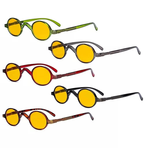 eyekeeper.com 5 Pack Vintage Blue Light Blocking Reading Glasses HPR077X Eyeglasses White Smoke 5 Pairs Mix / without magnification,5 Pairs Mix / +0.50,5 Pairs Mix / +0.75,5 Pairs Mix / +1.00,5 Pairs Mix / +1.25,5 Pairs Mix / +1.50,5 Pairs Mix / +1.75,5 Pairs Mix / +2.00,5 Pairs Mix / +2.50,5 Pairs Mix / +3.00
