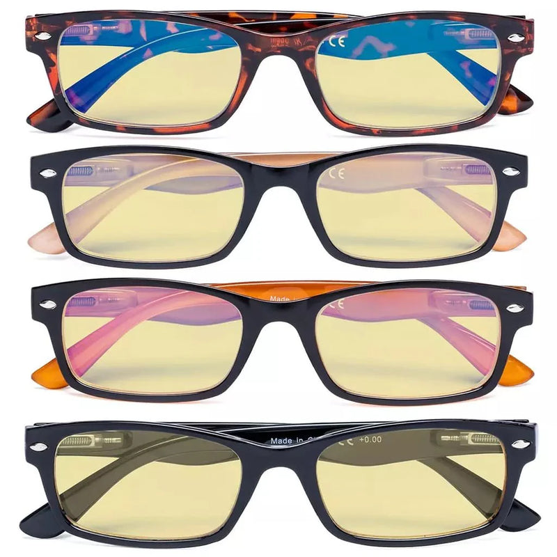 eyekeeper.com 5 Pack Vintage Blue Light Blocking Reading Glasses TMCG055 Eyeglasses White Smoke 5 Pairs Mix / without magnification,5 Pairs Mix / +0.50,5 Pairs Mix / +0.75,5 Pairs Mix / +1.00,5 Pairs Mix / +1.25,5 Pairs Mix / +1.50,5 Pairs Mix / +1.75,5 Pairs Mix / +2.00,5 Pairs Mix / +2.50