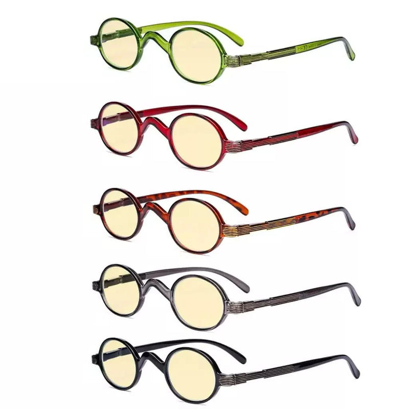 eyekeeper.com 5 Pack Vintage Blue Light Blocking Reading Glasses TMR077X Eyeglasses White Smoke 5 Pairs Mix / without magnification,5 Pairs Mix / +0.50,5 Pairs Mix / +0.75,5 Pairs Mix / +1.00,5 Pairs Mix / +1.25,5 Pairs Mix / +1.50,5 Pairs Mix / +1.75,5 Pairs Mix / +2.00,5 Pairs Mix / +2.50,5 Pairs Mix / +3.00