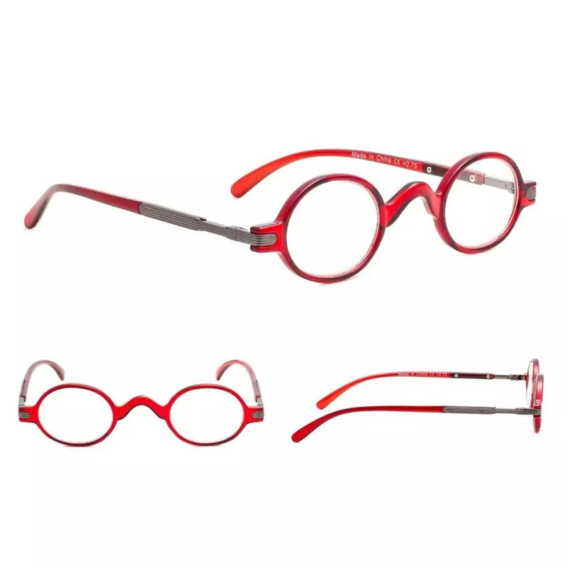 eyekeeper.com 5 Pack Vintage Oval Small Reading Glasses R077 Eyeglasses White Smoke 5 Pairs Mix / without magnification,5 Pairs Mix / +0.50,5 Pairs Mix / +0.75,5 Pairs Mix / +1.00,5 Pairs Mix / +1.25,5 Pairs Mix / +1.50,5 Pairs Mix / +1.75,5 Pairs Mix / +2.00,5 Pairs Mix / +2.25,5 Pairs Mix / +2.50,5 Pairs Mix / +2.75,5 Pairs Mix / +3.00