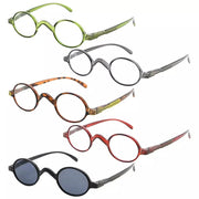 eyekeeper.com 5 Pack Vintage Oval Small Reading Glasses R077 Eyeglasses White Smoke 5 Pairs Mix / without magnification,5 Pairs Mix / +0.50,5 Pairs Mix / +0.75,5 Pairs Mix / +1.00,5 Pairs Mix / +1.25,5 Pairs Mix / +1.50,5 Pairs Mix / +1.75,5 Pairs Mix / +2.00,5 Pairs Mix / +2.25,5 Pairs Mix / +2.50,5 Pairs Mix / +2.75,5 Pairs Mix / +3.00
