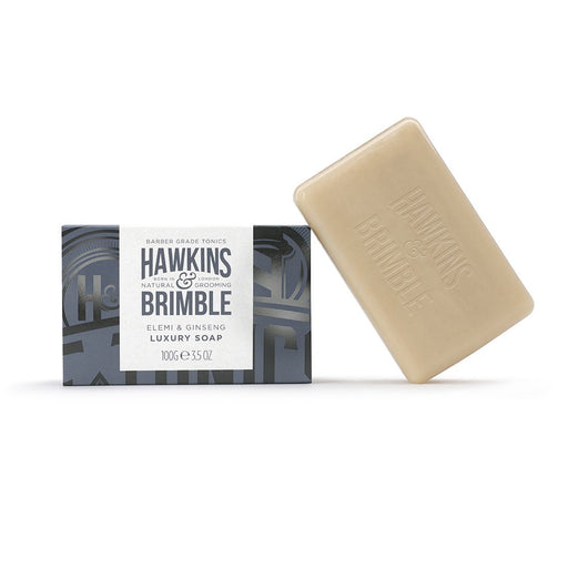 Hawkins & Brimble COM Luxury Soap Bar 3.5 oz Showering Rosy Brown Single Bar