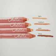 Chella highlighter pencil Brow & Eye Light Gray Light,Medium,Dark,Deep
