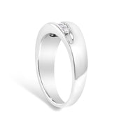 Bids.com Men's.925 Sterling Silver 1/2 Cttw Diamond 9 Stone Band Ring - Size 10 Rings White Smoke 10 / White.Sterling Silver,9 / White.Sterling Silver,11 / White.Sterling Silver,9.5 / White.Sterling Silver,10.5 / White.Sterling Silver,11.5 / White.Sterling Silver