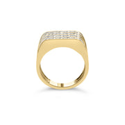 Bids.com 10K Yellow Gold 1.00 Cttw Diamond Multi Row Mens Ring Band Rings White Smoke 10 / Yellow.Gold,9 / Yellow.Gold,11 / Yellow.Gold,8.5 / Yellow.Gold,9.5 / Yellow.Gold,10.5 / Yellow.Gold,11.5 / Yellow.Gold