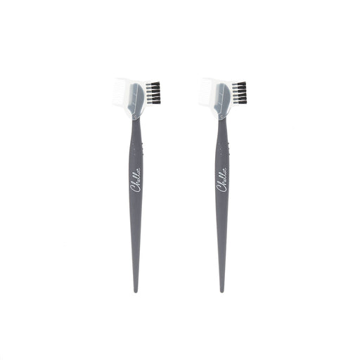Chella razor with brush and comb cap 2pk Brow & Eye White Smoke
