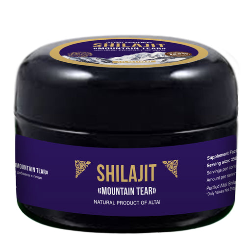 SiberianGreen.com Siberian "Mountain Tear" Pure Premium Sibirska Shilajit Mumijo Resin – 4oz (120ml) Body Wash Black