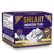 SiberianGreen.com Siberian "Mountain Tear" Pure Premium Sibirska Shilajit Mumijo Resin – 4oz (120ml) Body Wash White Smoke
