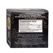 SiberianGreen.com Golden Mountains Shilajit Resin 100g: Pure Altai Mountains Shilajit by Siberian Green Body Wash Black