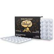 SiberianGreen.com Siberian Green Shilajit Dry Drops | Altai Golden Mountains | 60 x 200mg Herbs White Smoke