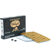 SiberianGreen.com Siberian Green Shilajit Dry Drops | Altai Golden Mountains | 60 x 200mg Herbs White Smoke