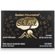 SiberianGreen.com Shilajit 120 Dry Drops: Altai Golden Mountains Shilajit by Siberian Green Herbs Dark Slate Gray