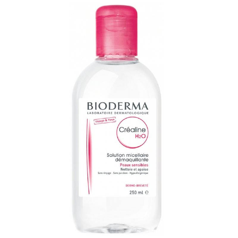 Bioderma Bioderma Crealine H2O Solution Micellaire Peaux Sensibles 250 Ml Water White Smoke