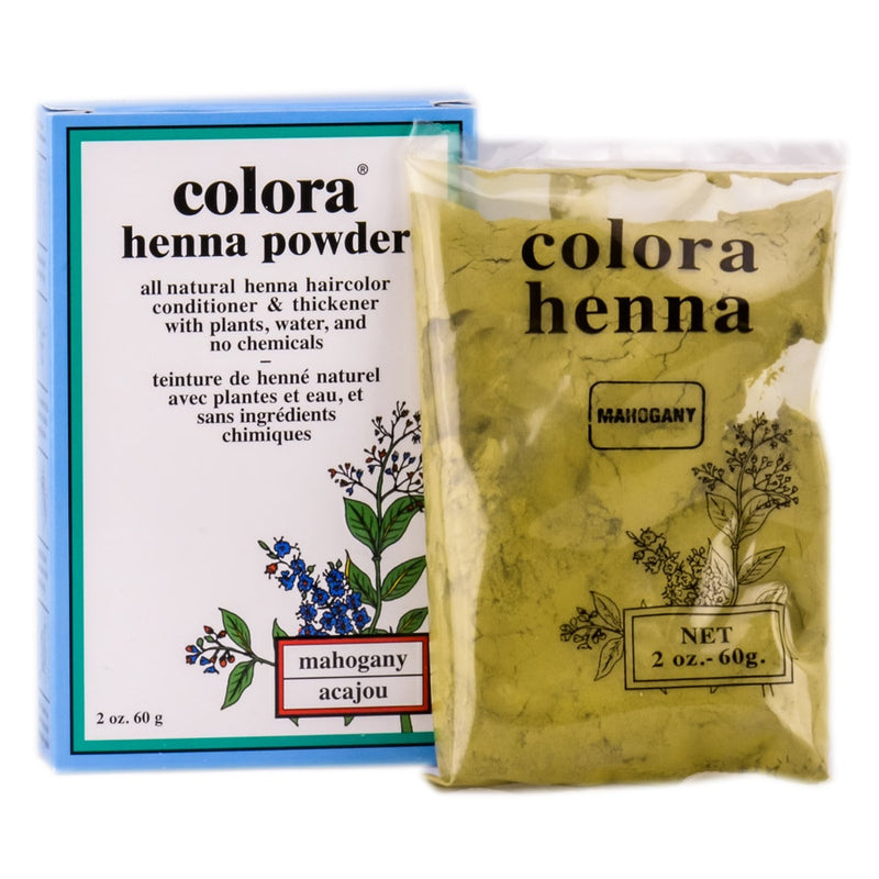 Colora Colora Henna Powder Hair Color Mahogany 2Oz Hair Color Lavender