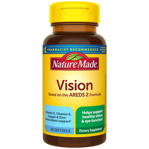 Nature Made NM Vision Areds 2 Frml Gc 60  Sfg Vitamins & Supplements White Smoke