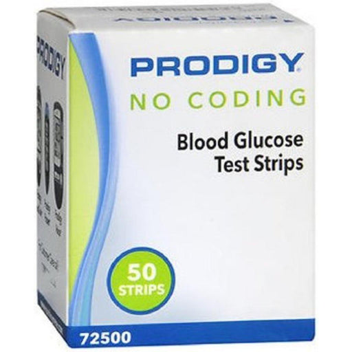 Prodigy Prodigy No Coding Blood Glucose Test Strips Blood Glucose Test Strips White Smoke