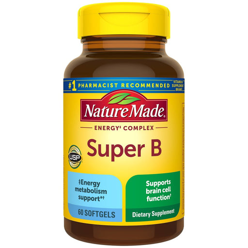 Nature Made Nature Made Super B Energy Complex Softgels - 60ct Vitamins & Supplements White Smoke
