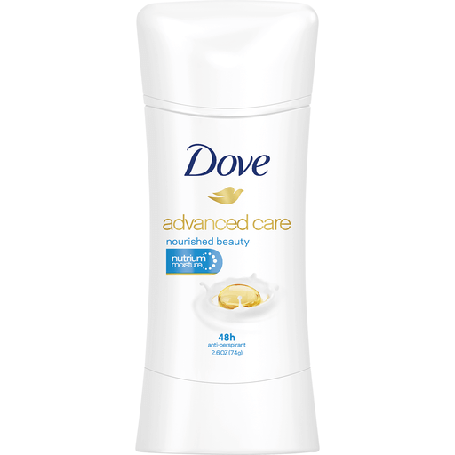 Dove Dove Advanced Care Antiperspirant Deodorant Nourished Beauty, 2.6 Oz Deodorant White Smoke