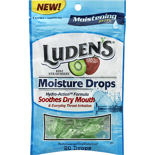 Luden's Luden's Moisture Drops Kiwi Strawberry Health & Beauty Lavender