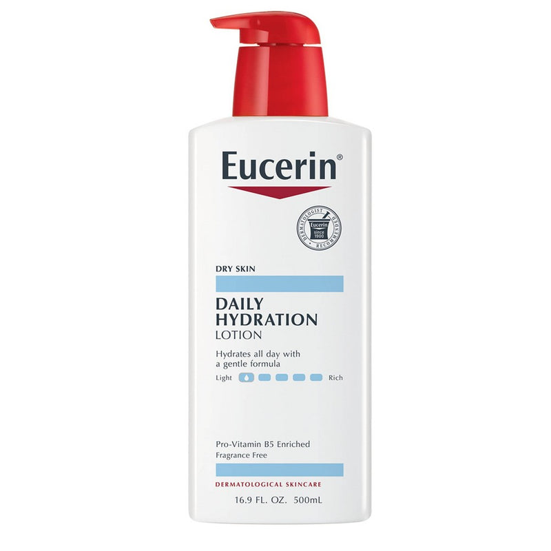 Eucerin Eucerin Daily Hydration Lotion Fragrance Free 16.9 Oz Lotion & Moisturizer Lavender