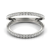 Bids.com 14k White Gold Diamond Split Band Ring (1/4 cttw) Rings White Smoke 3 / White Gold,3.5 / White Gold,4 / White Gold,4.5 / White Gold,5 / White Gold,5.5 / White Gold,6 / White Gold,6.5 / White Gold,7 / White Gold,7.5 / White Gold,8 / White Gold,8.5 / White Gold,9 / White Gold