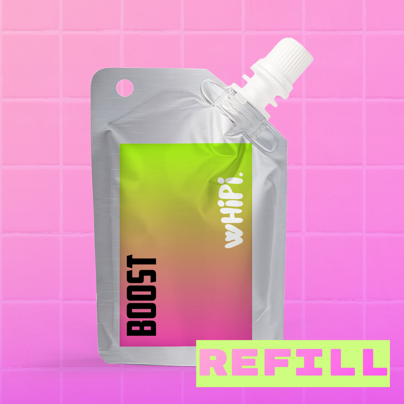 Whipi Co Boost- Crown Whip Scalp Tonic Plum 30ml Refill Pouch