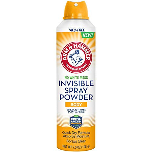 Arm & Hammer Arm & Hammer No White Mess Invisible Spray Powder 7 Ounces Body Powder White Smoke