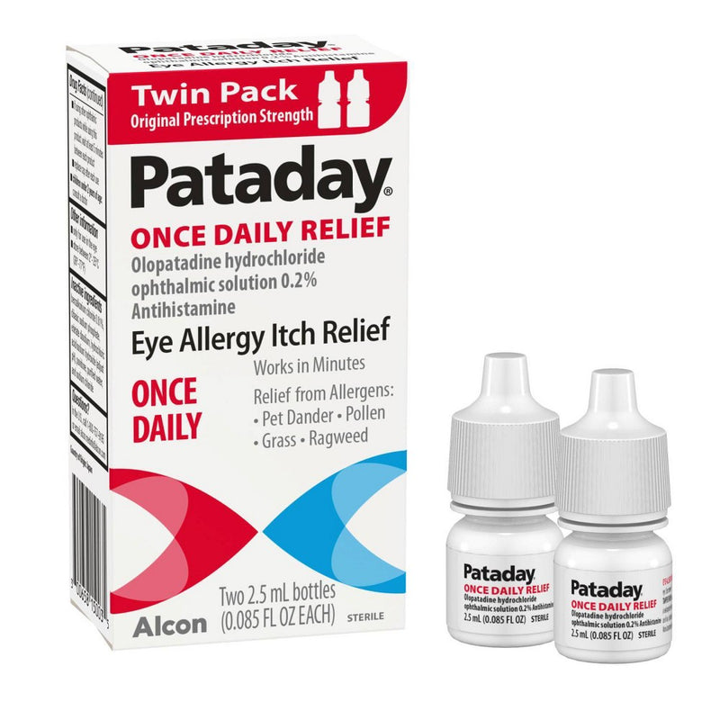 Pataday Pataday Once Daily Relief Allergy Eye Drops Eye Drops & Lubricants White Smoke