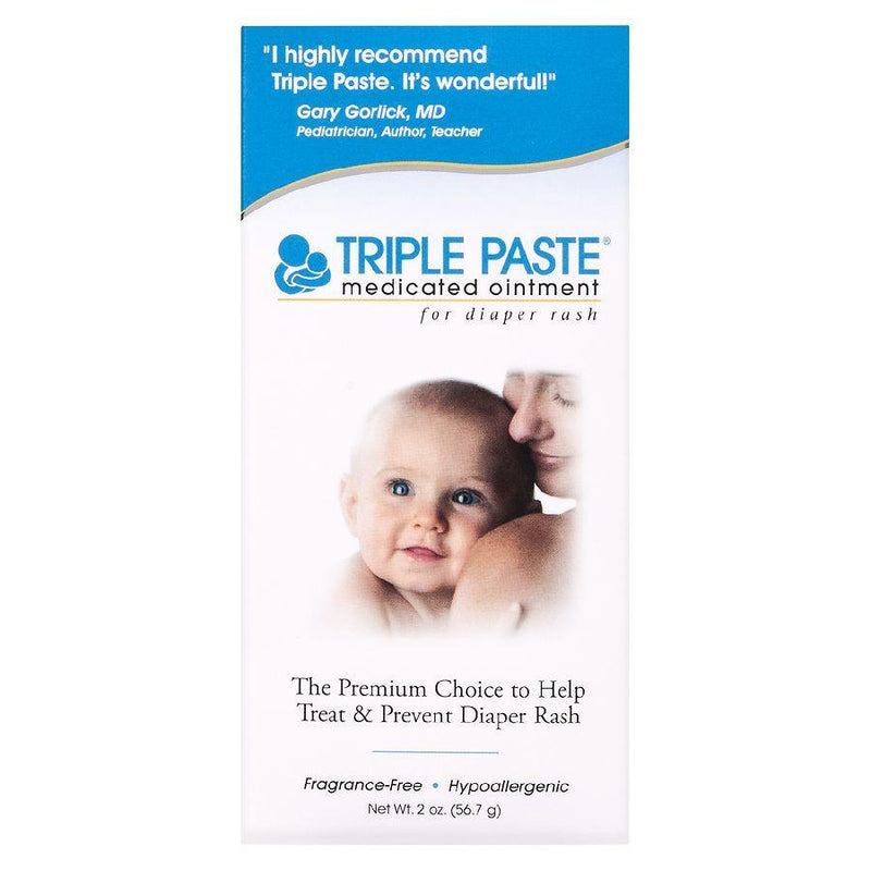 Triple Paste Triple Paste Medicated Ointment For Diaper Rash 2 Oz Diapers White Smoke