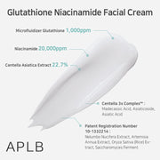 AsiaBeautyMall APLB Glutathione Niacinamide Facial Cream Moisturizer White Smoke