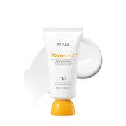 AsiaBeautyMall ANUA Zero-Cast Moisturizing Finish Sunscreen SPF50+ PA++++ Sunscreen White Smoke