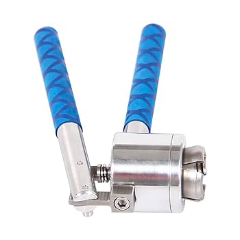 Kebby Industries 13mm Manual Vial Crimper Tool (For Flip-Off Caps) Sealing Machines White Smoke