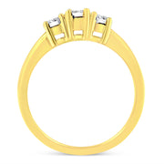 Bids.com 10K Yellow Gold 3.0 Cttw Diamond Eight-Row Bypass Crossover Statement Band Ring (H-I Color, I2-I3 Clarity) - Size 7 Rings White Smoke 7 / Yellow.Gold,8 / Yellow.Gold,6 / Yellow.Gold,9 / Yellow.Gold,5 / Yellow.Gold
