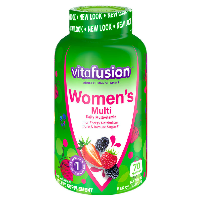 Vitafusion Vitafusion Gummy Vitamins, Women’s, Multi, Natural Berry Flavors Vitamins & Supplements White Smoke