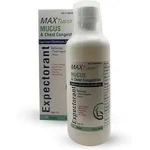 Max Tussin Max Tussin Muc Sr 200Mg/10Mg 236Ml Medicine & Drugs White Smoke