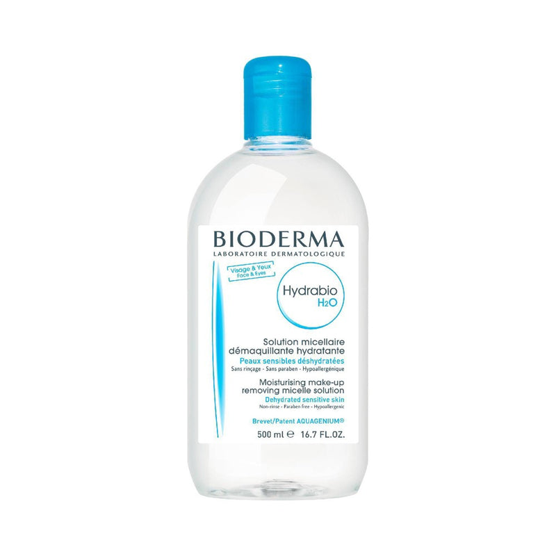 Bioderma Bioderma Hydrabio H2O Moisturising Micellar Water 500 ml Makeup Remover White Smoke