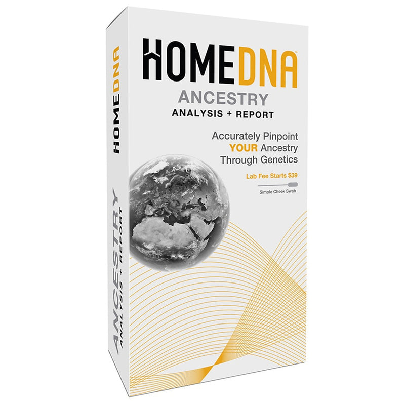 HomeDNA HomeDNA™ DNA Ancestry Analysis & Report Test Kit Health Care Lavender